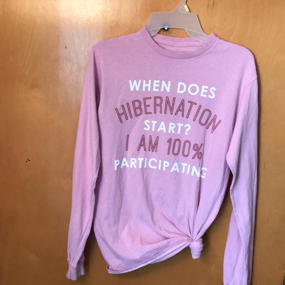 Knotted pink top